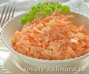 Простые рецепты морковных салатов