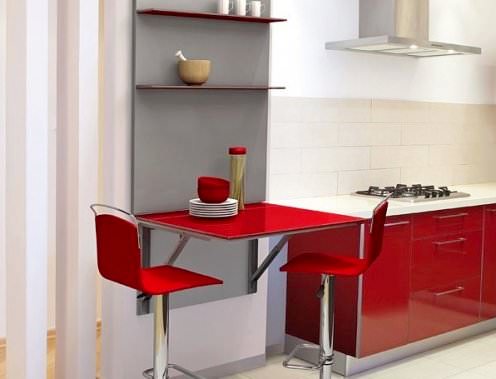 Кухонные столы для небольших помещений