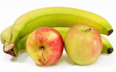 Банан или яблоко