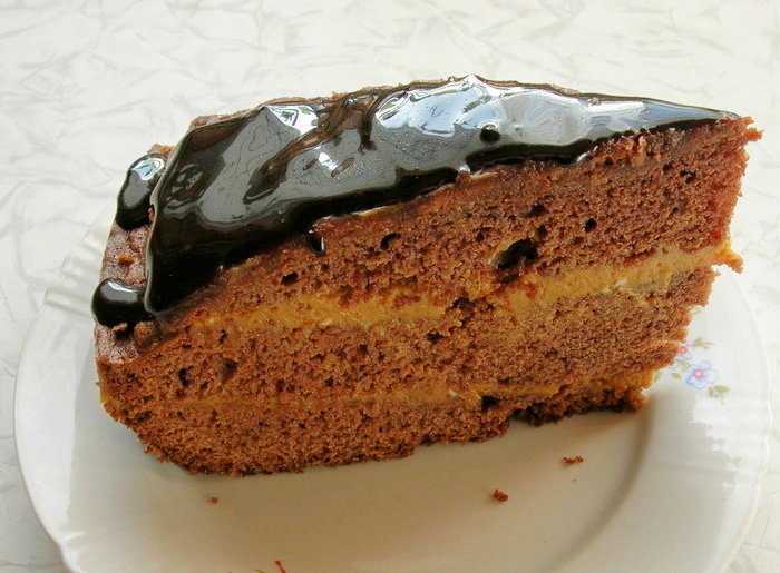 Шоколадный торт «Романтика»