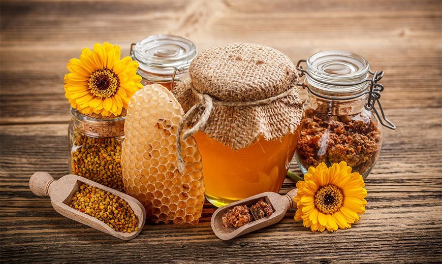 Мед и другие пчелиные продукты: полезные свойства