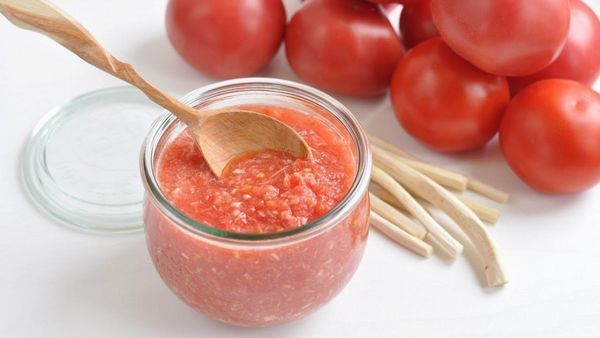 Томатный соус из запеченных помидоров
