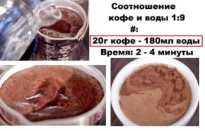 Как варить кофе в турке на плите?