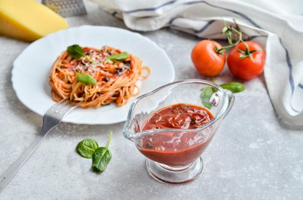 Соус для спагетти из томатной пасты самых популярных